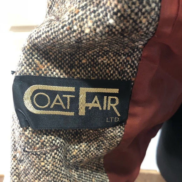 Vintage brown tweed blazer - Picture 7 of 7